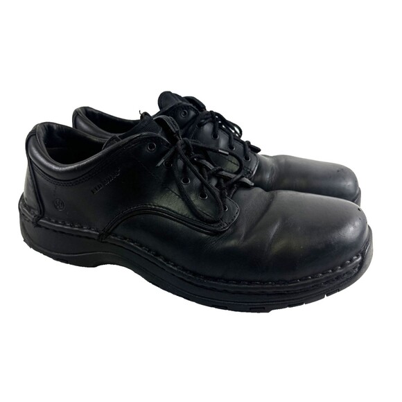 Red Wing Stitchmax Oxford Work Shoe Black Leather Lace Up 6703 Steel Toe Men 11D - Picture 1 of 16